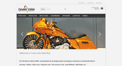 Desktop Screenshot of cosmic-color.com
